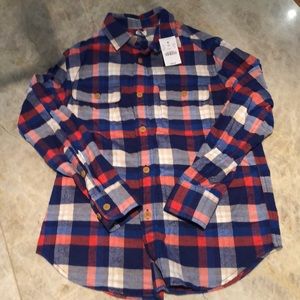 Kids Plaid Flannel Shirt